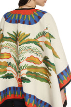 Load image into Gallery viewer, Jacquard wool cape
