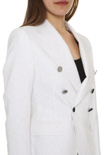 Load image into Gallery viewer, J-Alicya sequin double breasted blazer
