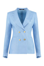Load image into Gallery viewer, J-Coral tweed double breasted blazer
