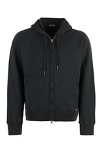 Load image into Gallery viewer, Cotton full zip hoodie

