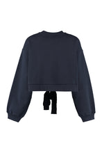 Load image into Gallery viewer, Cotton crew-neck sweatshirt

