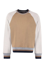 Load image into Gallery viewer, Cotton crew-neck sweatshirt
