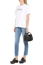 Load image into Gallery viewer, T-shirt with rhinestones logo

