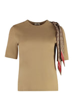 Load image into Gallery viewer, Cotton crew-neck T-shirt
