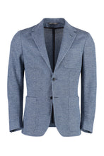 Load image into Gallery viewer, Single-breasted knit blazer
