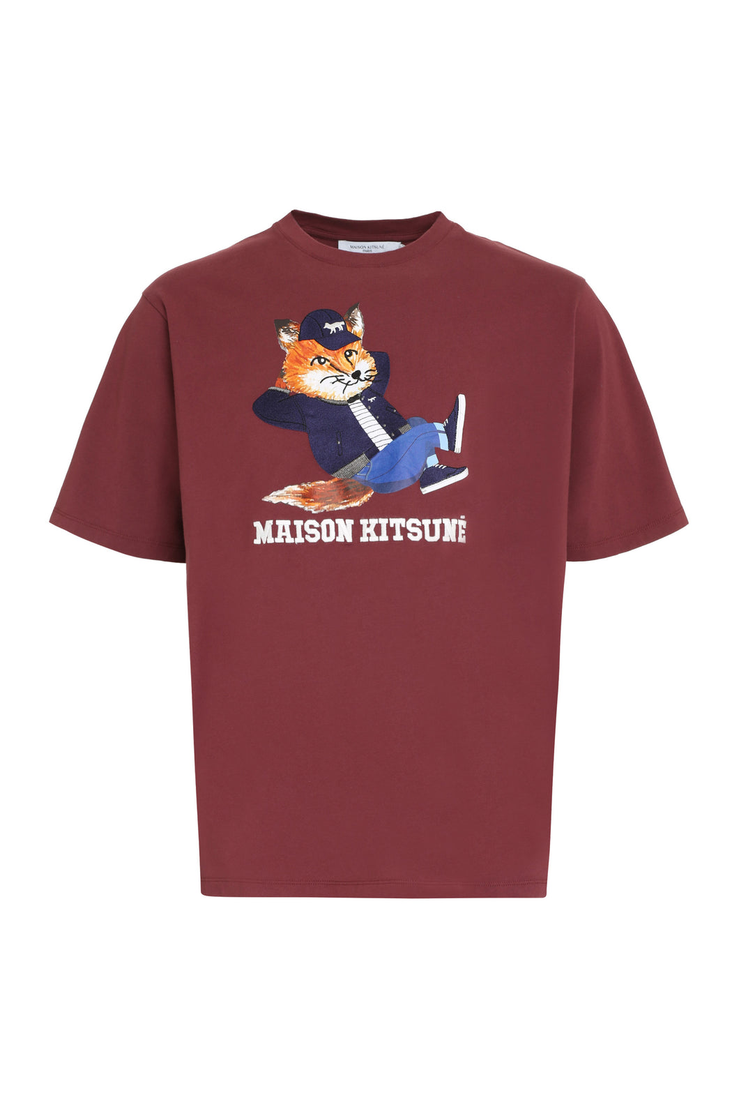 Printed cotton T-shirt