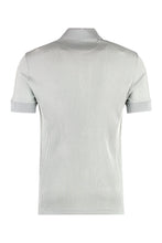 Load image into Gallery viewer, Ribbed knit polo shirt
