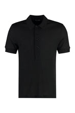 Load image into Gallery viewer, Ribbed knit polo shirt
