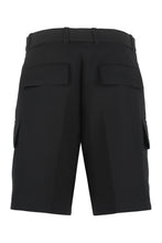 Load image into Gallery viewer, Cotton cargo bermuda shorts
