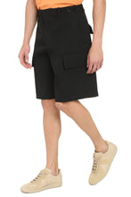 Load image into Gallery viewer, Cotton cargo bermuda shorts
