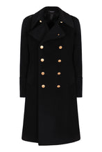 Load image into Gallery viewer, Double-breasted coat in wool
