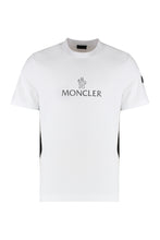 Load image into Gallery viewer, Cotton crew-neck T-shirt
