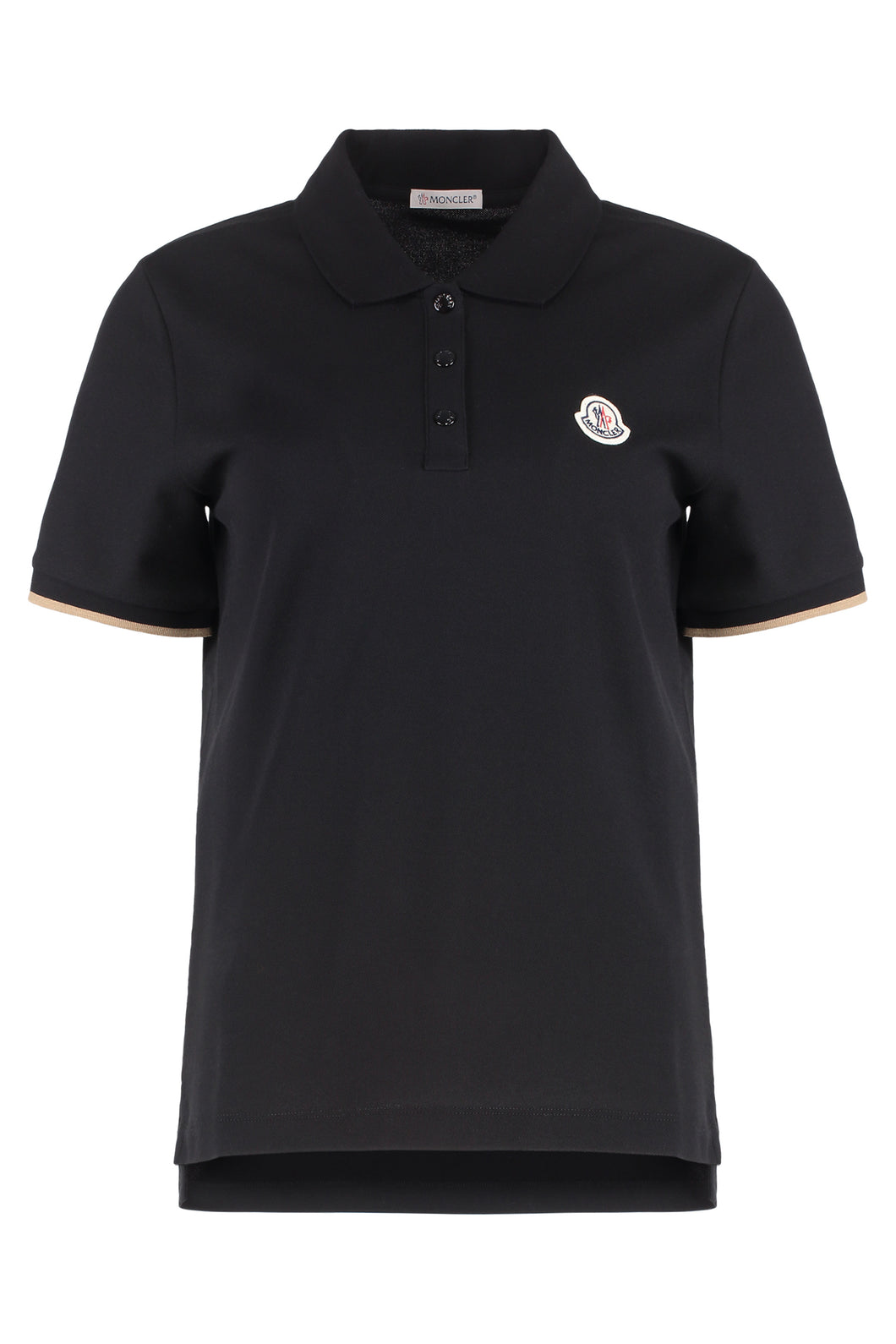 Cotton-piqué polo shirt
