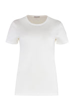 Load image into Gallery viewer, Cotton crew-neck T-shirt
