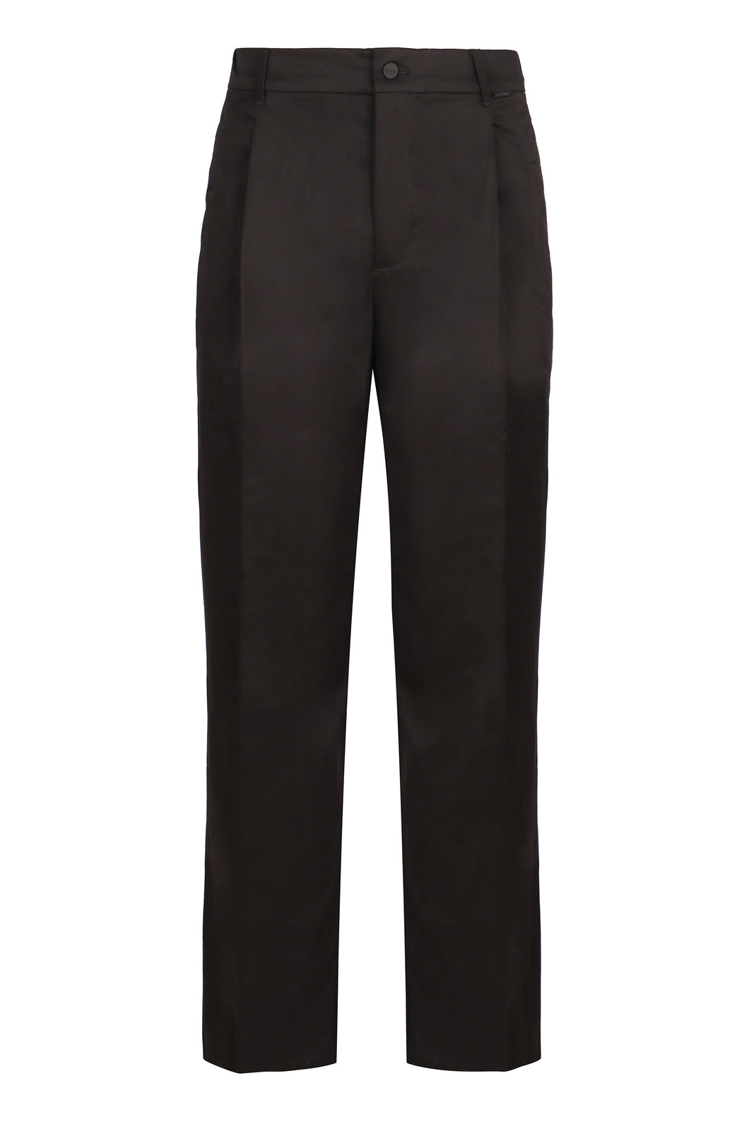 Stretch cotton trousers