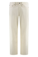 Load image into Gallery viewer, 5-pocket straight-leg jeans
