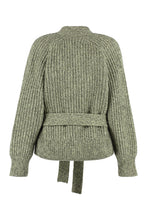 Load image into Gallery viewer, Cardigan belted cardigan
