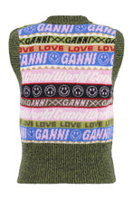 Load image into Gallery viewer, Knitted V-neck vest

