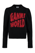 Load image into Gallery viewer, Intarsia crew-neck sweater

