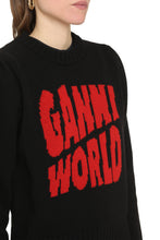 Load image into Gallery viewer, Intarsia crew-neck sweater
