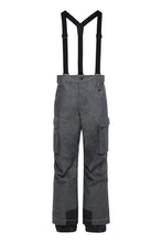 Load image into Gallery viewer, Padded ski overalls in denim
