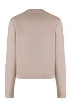 Load image into Gallery viewer, Padded wool cardigan with zipper
