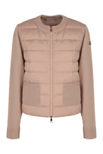 Load image into Gallery viewer, Padded cardigan in wool with zipper
