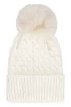 Load image into Gallery viewer, Wool hat with pom pom
