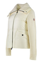 Load image into Gallery viewer, Quilted wool cardigan with zip
