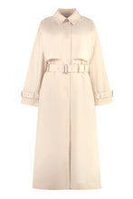 Load image into Gallery viewer, Gabardine trench coat
