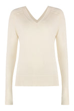 Load image into Gallery viewer, Wool V-neck sweater
