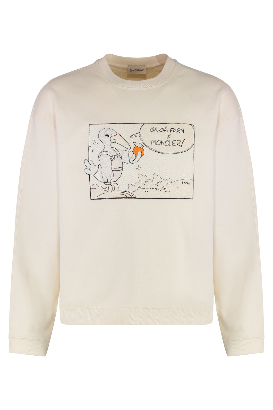 5 Moncler Donald Glover - Moncler x Gilga Farm crew-neck sweatshirt