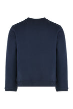 Load image into Gallery viewer, Sweater with a round neck Perruel in cotton and cashmere.
