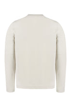Load image into Gallery viewer, Patch detail crew-neck sweatshirt
