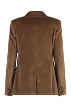 Load image into Gallery viewer, Katanga double-breasted corduroy jacket
