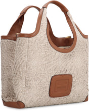Load image into Gallery viewer, Hogan H-Bag Raffia tote bag
