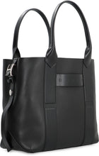Load image into Gallery viewer, Hogan Script Media Smooth leather tote bag
