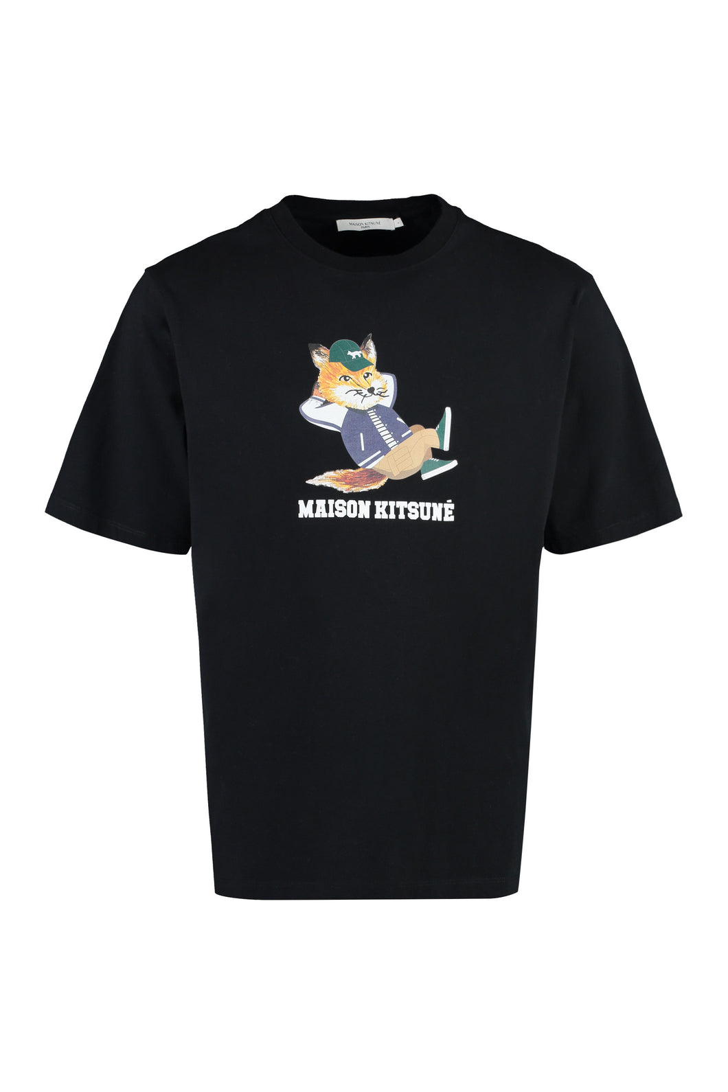 Printed cotton T-shirt