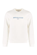 Load image into Gallery viewer, Embroidered logo crew-neck sweatshirt
