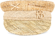 Load image into Gallery viewer, Baker Boy straw hat
