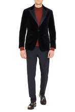 Load image into Gallery viewer, Single-breasted velvet jacket
