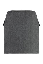 Load image into Gallery viewer, Laccio wool mini skirt
