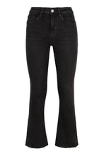 Load image into Gallery viewer, Le Crop Mini Boot Raw Fray jeans
