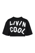 Load image into Gallery viewer, Logo detail cropped t-shirt
