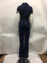 Load image into Gallery viewer, Denim belted jumpsuit
