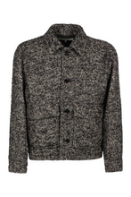 Load image into Gallery viewer, Wool blend tweed jacket
