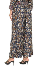 Load image into Gallery viewer, Lotus printed silk pants
