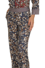 Load image into Gallery viewer, Lotus printed silk pants
