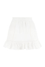 Load image into Gallery viewer, Baydar Broderie anglaise mini-skirt
