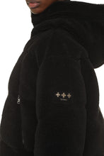 Load image into Gallery viewer, Hooded vegan fur jacket
